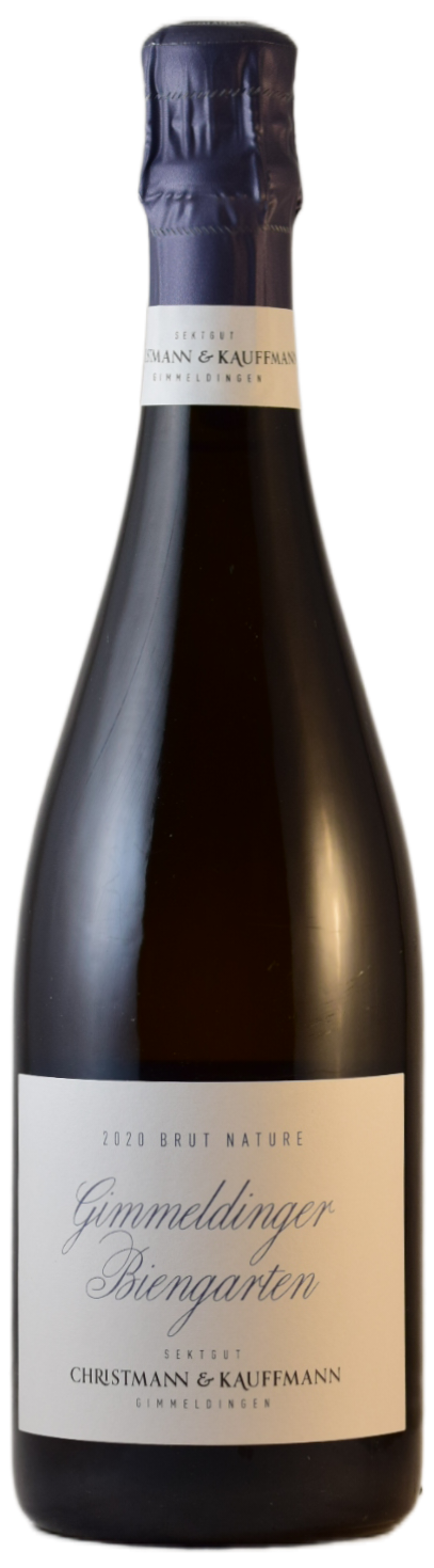 Riesling, Gimmeldinger Biengarten, Sekt Brut Nature